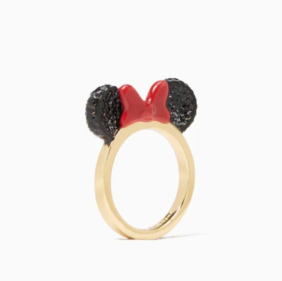 Disney Kate Spade New Minnie Mouse Ring Size 6 & 7 - Picture 3 of 5